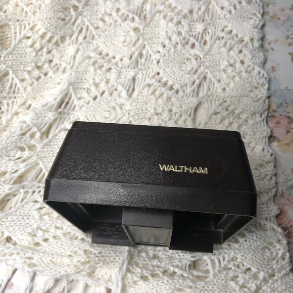 Vintage Waltham Original Plastic Watch Display Storage Box Case - Picture 4 of 15